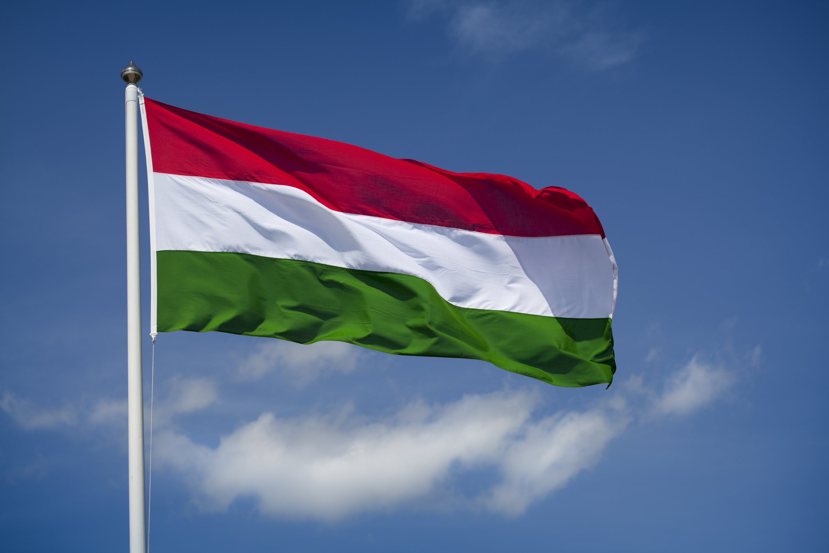 hungary-national-flag-free-stock-image